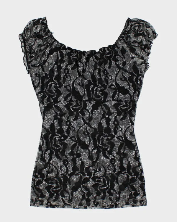 Y2k 00s Suzy Pattern Top sold by Rokit product image thumbnail 2