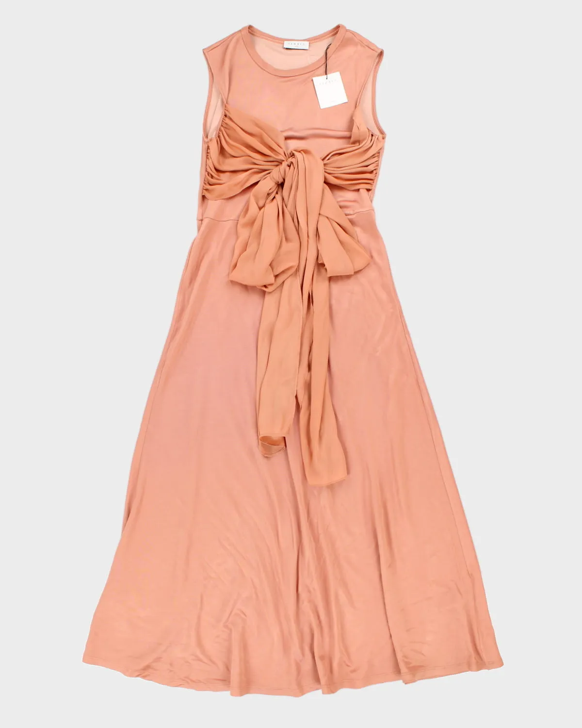Sandro Coral Bow Dress - M sold by Rokit