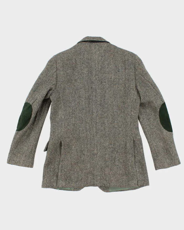 80s Vintage Mens Green Harris Tweed Blazer - M sold by Rokit product image thumbnail 2