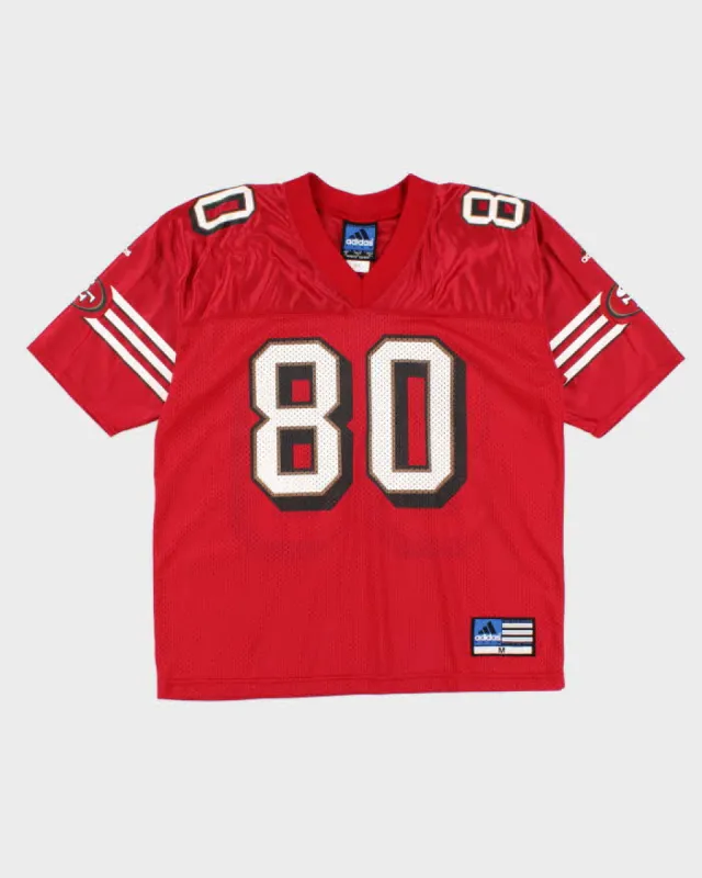 NFL x San Fransisco 49ers #80 Jerry Rice Football Jersey - M sold by Rokit