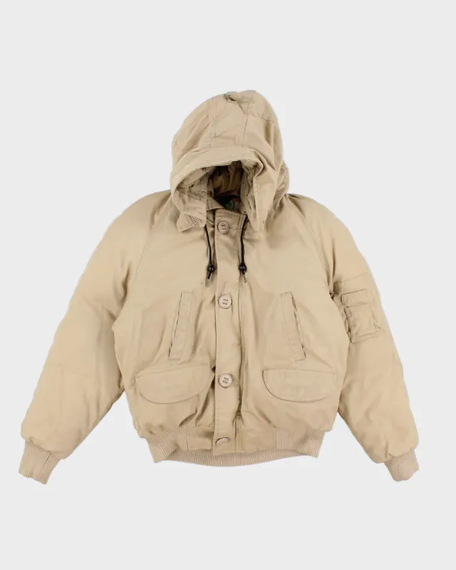 Vintage Hooded Rough Rider Puffer Jacket - L sold by Rokit