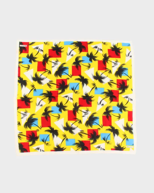 Fiorucci Vintage Print Wool Light Weight Scarf sold by Rokit