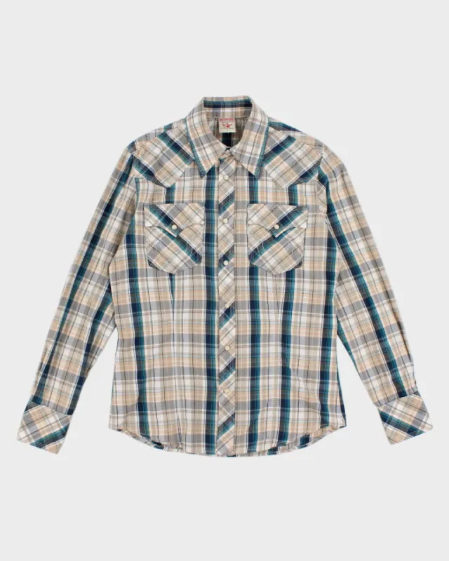 Y2K 00s True Religion Check Western Shirt - S sold by Rokit