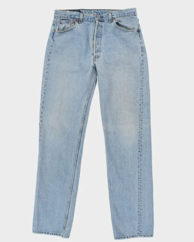Men's Levi's 501 Light wash jeans - W36 L36 made by Levi's