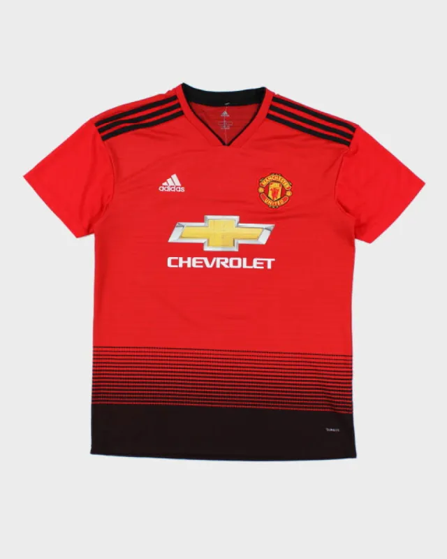 Manchester United Football Home Shirt - L sold by Rokit