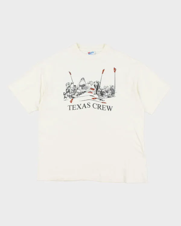 Vintage 90s Single Stitch Texas Crew T-shirt - XL sold by Rokit