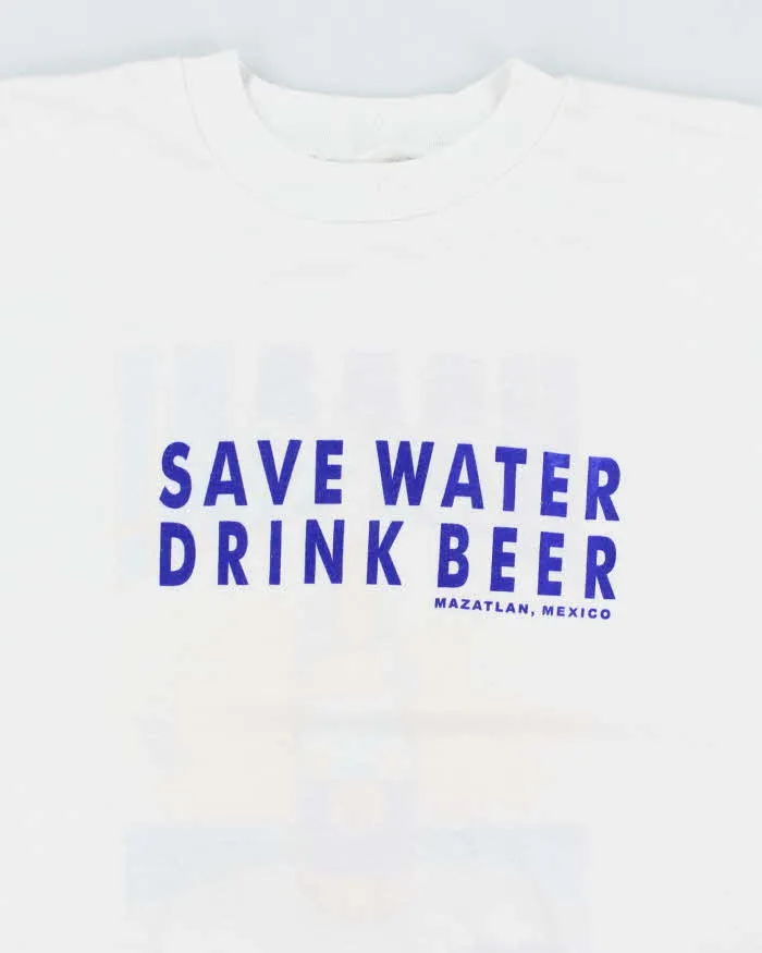 Vintage 2000's Corona Save Water Drink Beer T-Shirt - XL sold by Rokit product image thumbnail 3