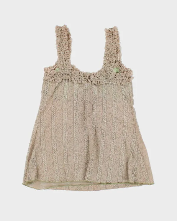 Y2k 00s Vol. 1 Lace Cami - M sold by Rokit product image thumbnail 2