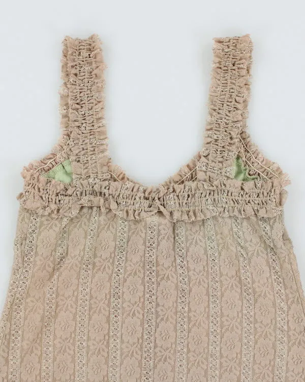 Y2k 00s Vol. 1 Lace Cami - M sold by Rokit product image thumbnail 4