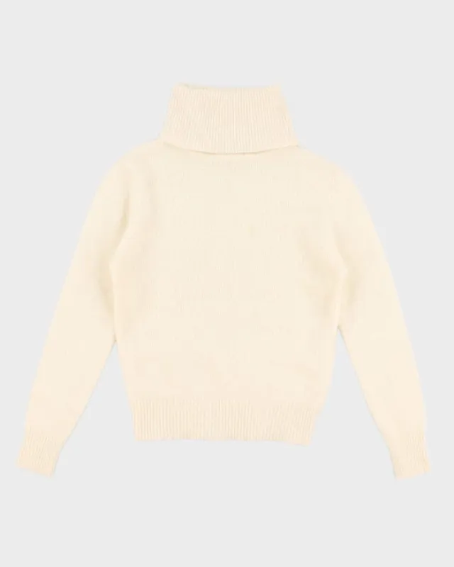 Vintage 80s Eaton Darling Soft Turtleneck Jumper - L sold by Rokit