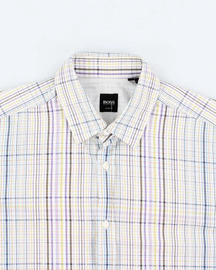 Mens Boss Checked Button Up Shirt - M sold by Rokit product image thumbnail 3