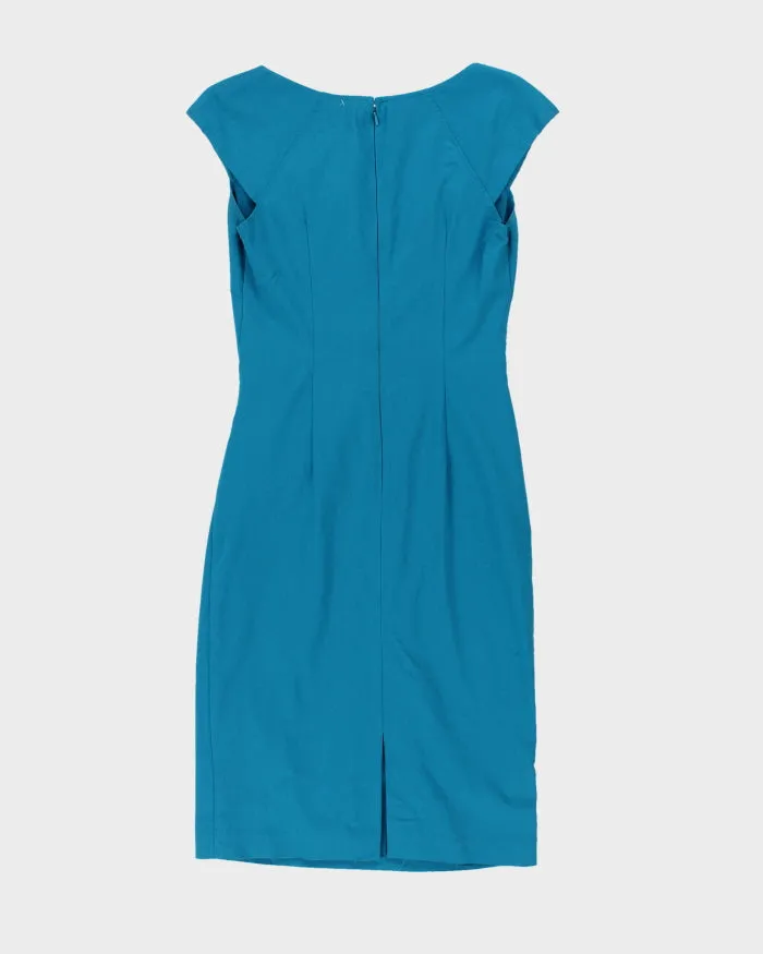 Vintage Womans Teal Le Chateau Knee Lenght Dress - M sold by Rokit product image thumbnail 2