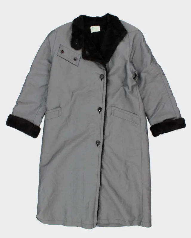 Rare Vintage 70s Studio Vogue 55 Fleece Lined Coat - L sold by Rokit