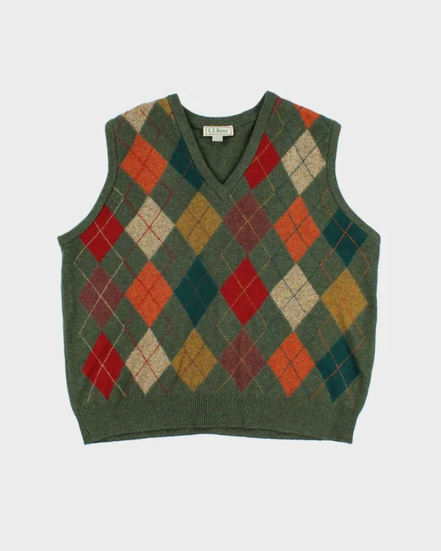 Vintage Lams Wool Knit Vest - XL sold by Rokit