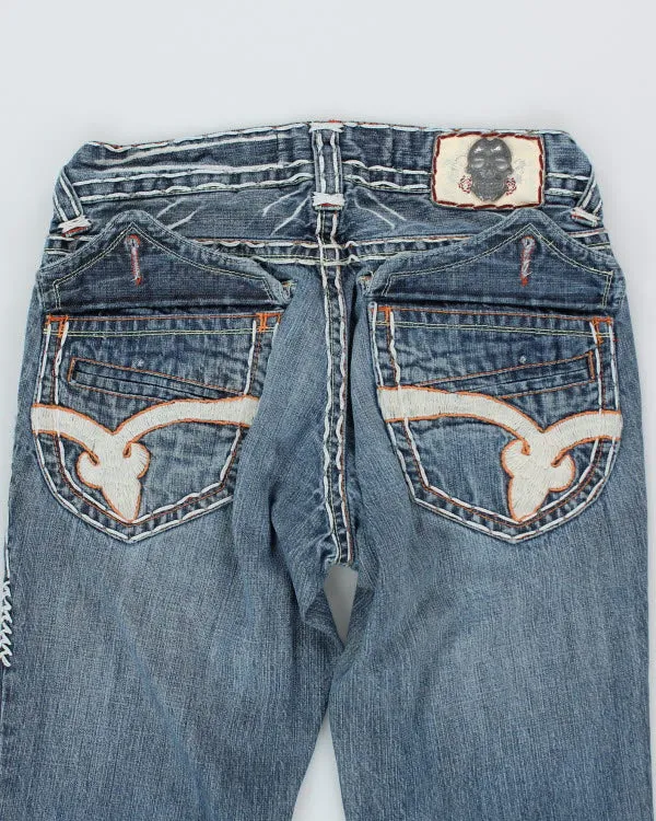 Vintage Y2K Laguna Beach Gothic Light Wash Jeans - W28 L33 sold by Rokit product image thumbnail 4