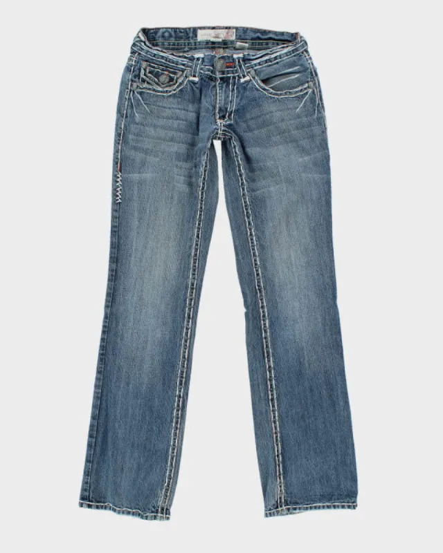 Vintage Y2K Laguna Beach Gothic Light Wash Jeans - W28 L33 sold by Rokit