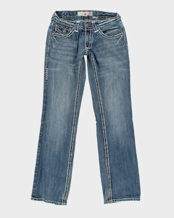 Vintage Y2K Laguna Beach Gothic Light Wash Jeans - W28 L33 sold by Rokit