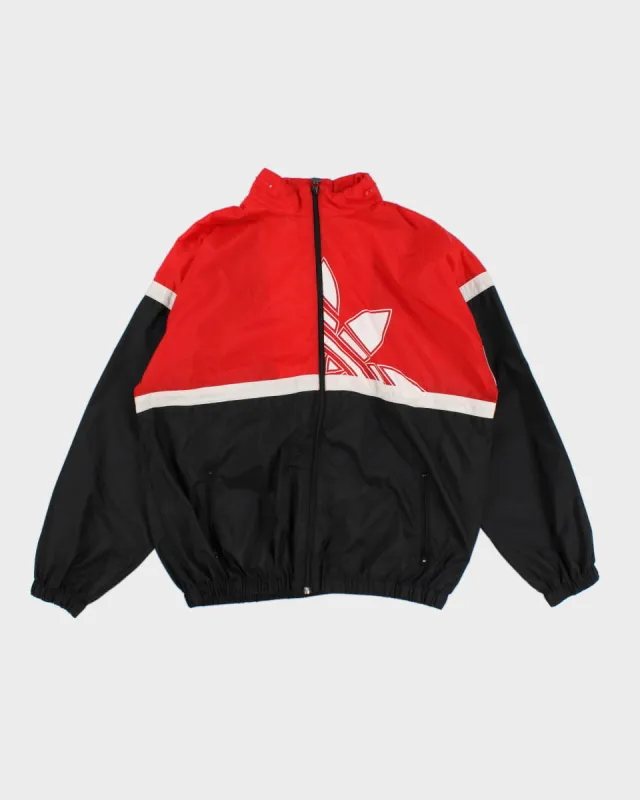 Vintage 80s Adidas Zip Up Windbreaker - XL sold by Rokit
