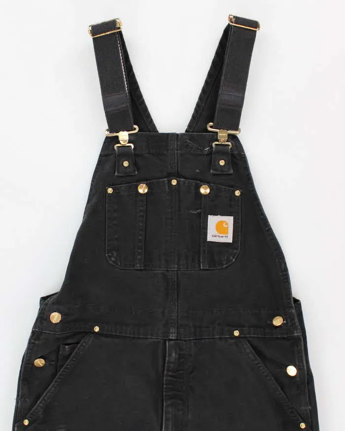 Vintage Men's Black Carharrt utiliaty Dungaress - 34 x 32 sold by Rokit product image thumbnail 3