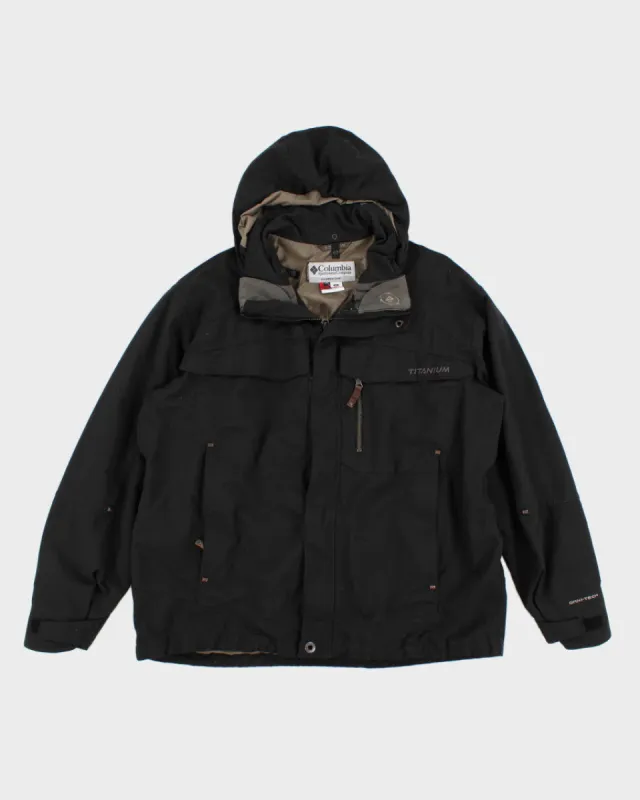 Men's Black Columbia Titanium Hooded Jacket - XL sold by Rokit