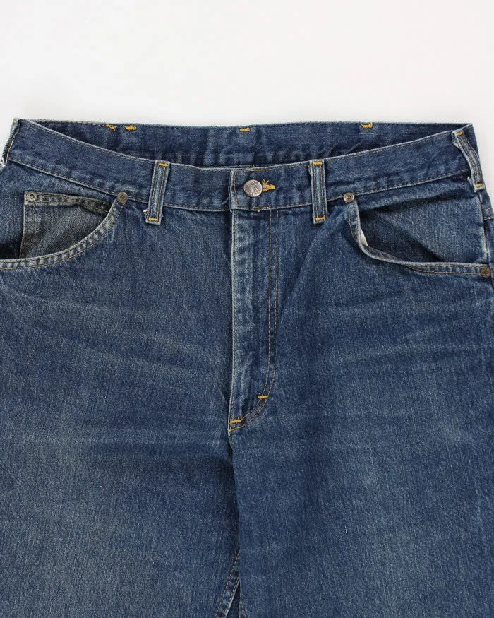 Vintage Lee Riders Dark Wash Jeans - W34 L31 sold by Rokit product image thumbnail 4