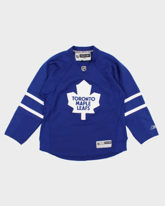 Mens Blue NHL x Toronto Maple Leafe Sports Jersey - L made by NHL