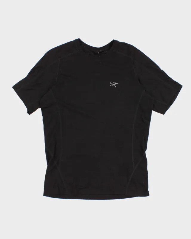 【CAYL】 chipmunk short sleeve / black Arc'teryx System_A Copal Short Sleeve Bird Tee - Black