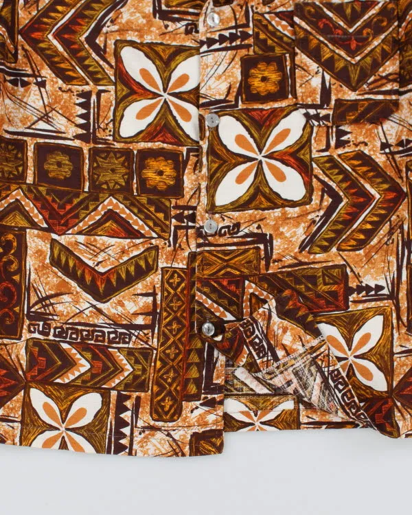 Vintage 70s Pattern Shirt - M sold by Rokit product image thumbnail 4