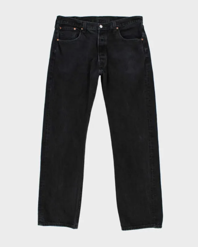 Vintage Levi's 501 Black Jeans - W38 L34 sold by Rokit