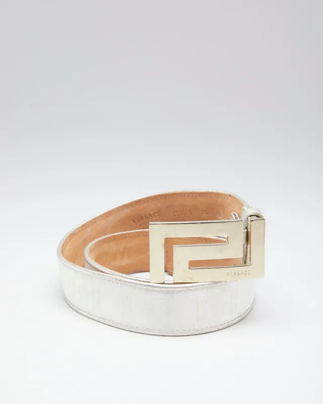 Y2K 00s Versace Detailed Belt - W37 sold by Rokit