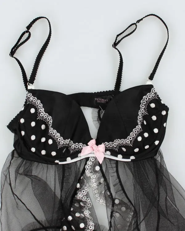 Y2k 00s Victoria's Secret Polka Dot Mesh Cami - M sold by Rokit product image thumbnail 3