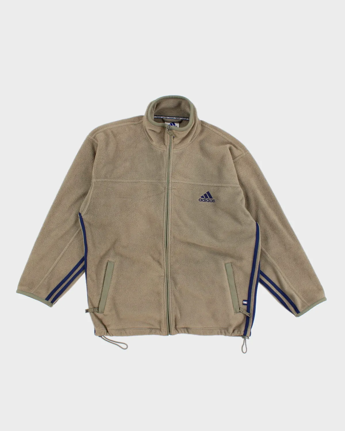 Vintage 90s Adidas Fleece Zip Up Sweatshirt - L sold by Rokit