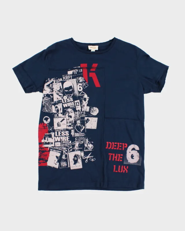 Diesel Graphic Print T-Shirt - XL made by Diesel