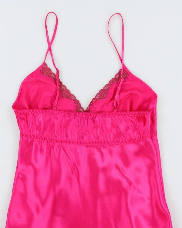 Y2k 00s Pink Slip Dress - L sold by Rokit product image thumbnail 4