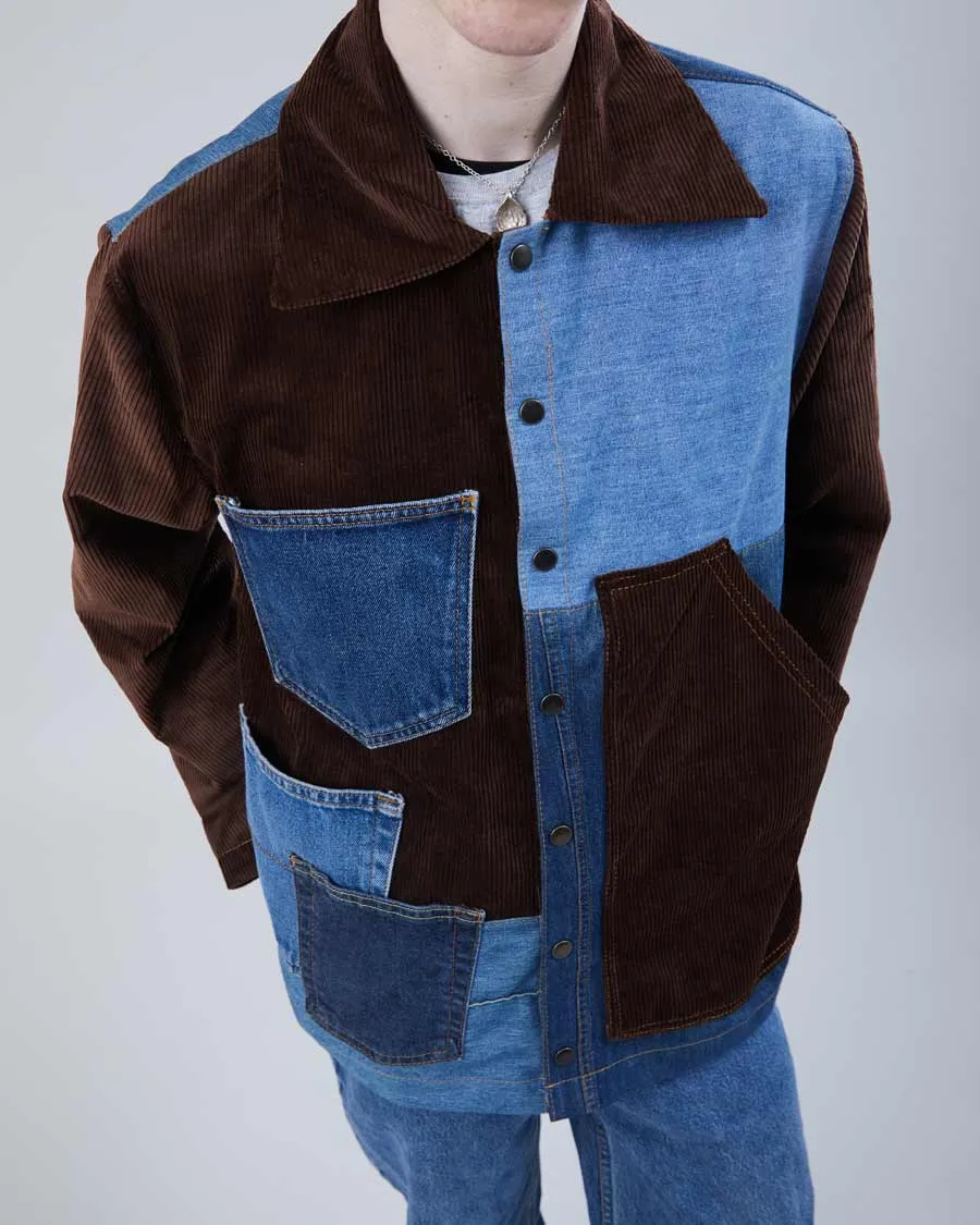 Rokit Originals Reworked Denim Unisex Jacket - M sold by Rokit product image thumbnail 3