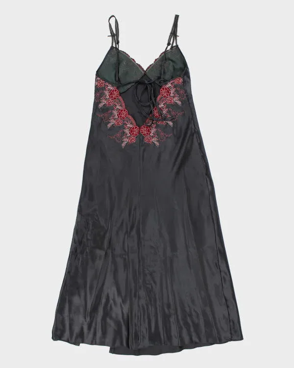 Y2k 00s Grey Slip Dress - S sold by Rokit product image thumbnail 2