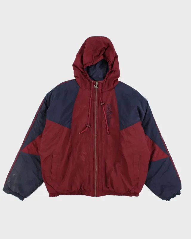 70s/80's Vintage Men's Blue Adidas ATP Zip Up Track Jacket
