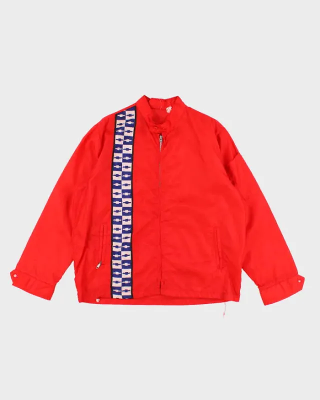 60s Vintage Men's Red Chevrolet Racing Jacket - M sold by Rokit
