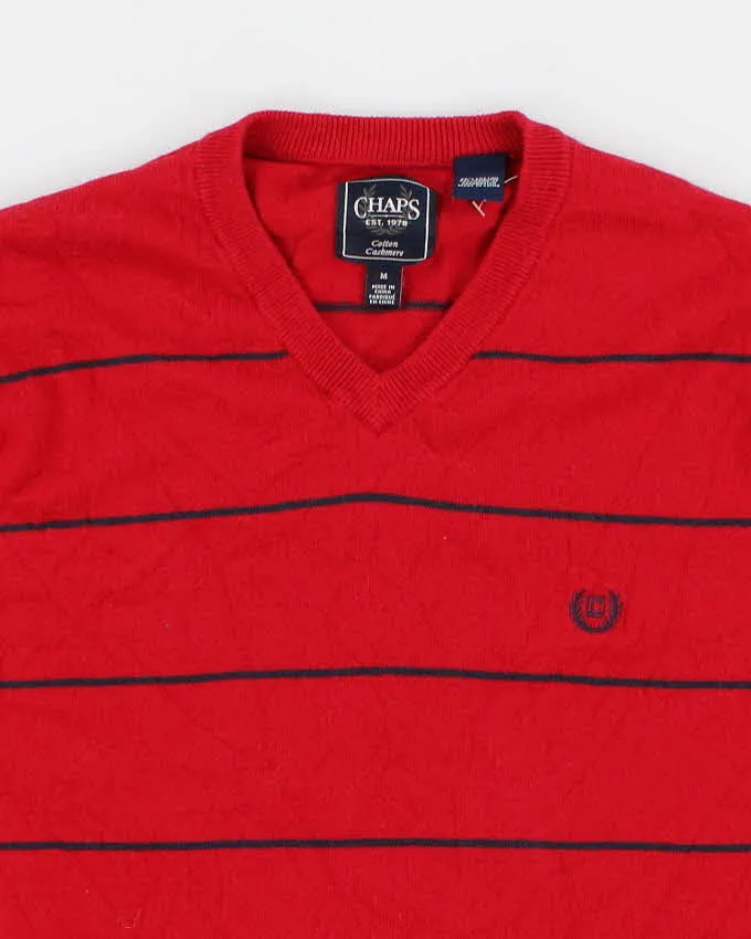 Vintage 90s Chaps Striped Jumper - M sold by Rokit product image thumbnail 3