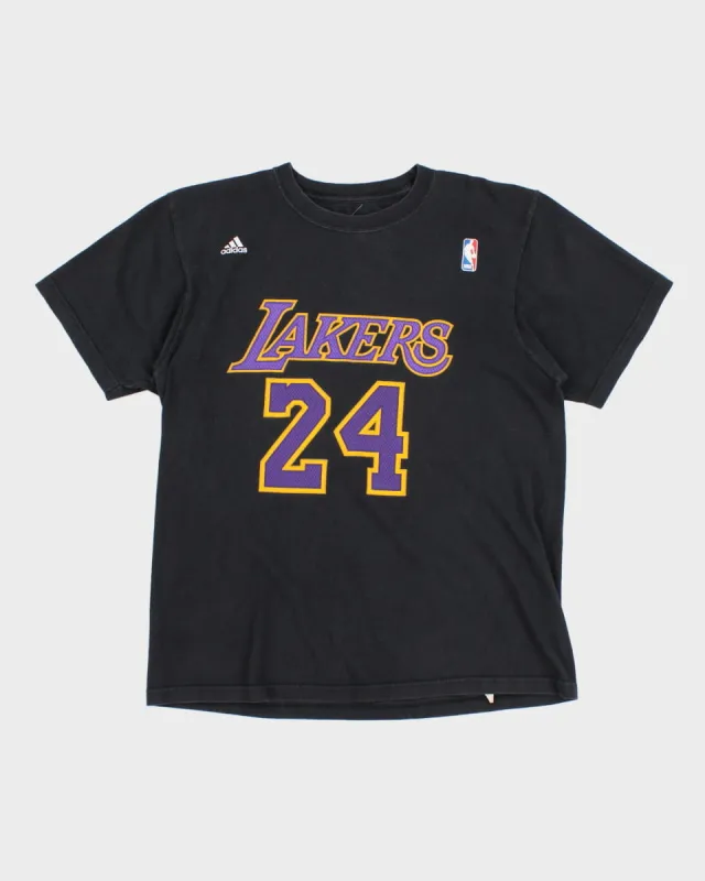 00s NBA x Los Angeles Lakers Kobe Bryant #24 Adidas T-Shirt - L made by Adidas