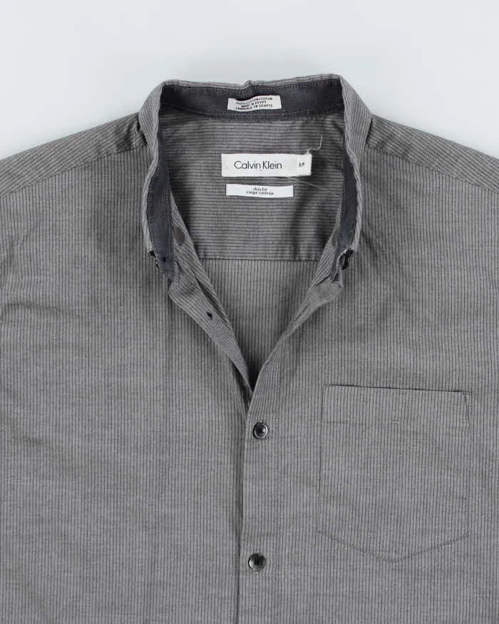 Calvin Klein Slim Fit Grey Shirt - S sold by Rokit product image thumbnail 3