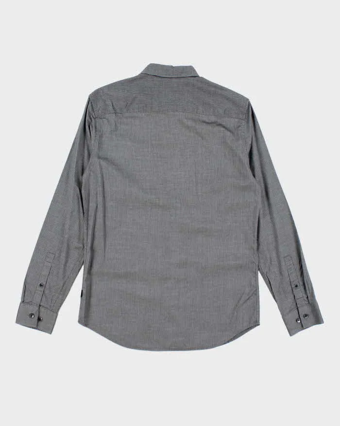 Calvin Klein Slim Fit Grey Shirt - S sold by Rokit product image thumbnail 2