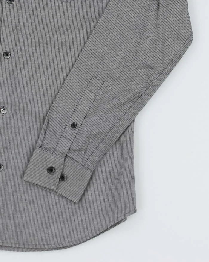 Calvin Klein Slim Fit Grey Shirt - S sold by Rokit product image thumbnail 4