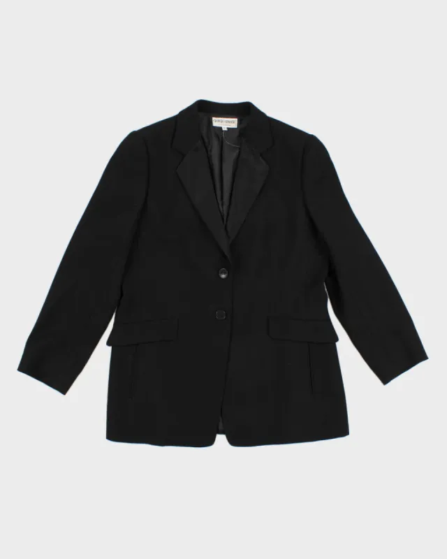 Vintage Woman's Giorgio Armani Blazer with satin collar - M/ 10 sold by Rokit