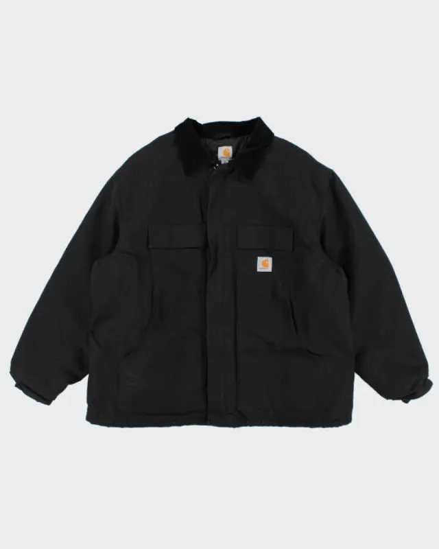 Men's Black Carhartt Zip-Up - XXXL sold by Rokit