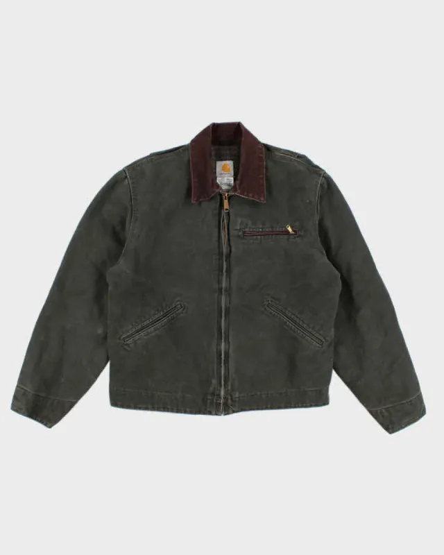 00s Carhartt Faded Green Workwear Jacket - M sold by Rokit