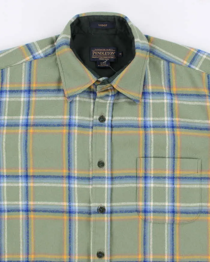 Pendleton Sage Plaid Pure Wool Work Shirt - M sold by Rokit product image thumbnail 3