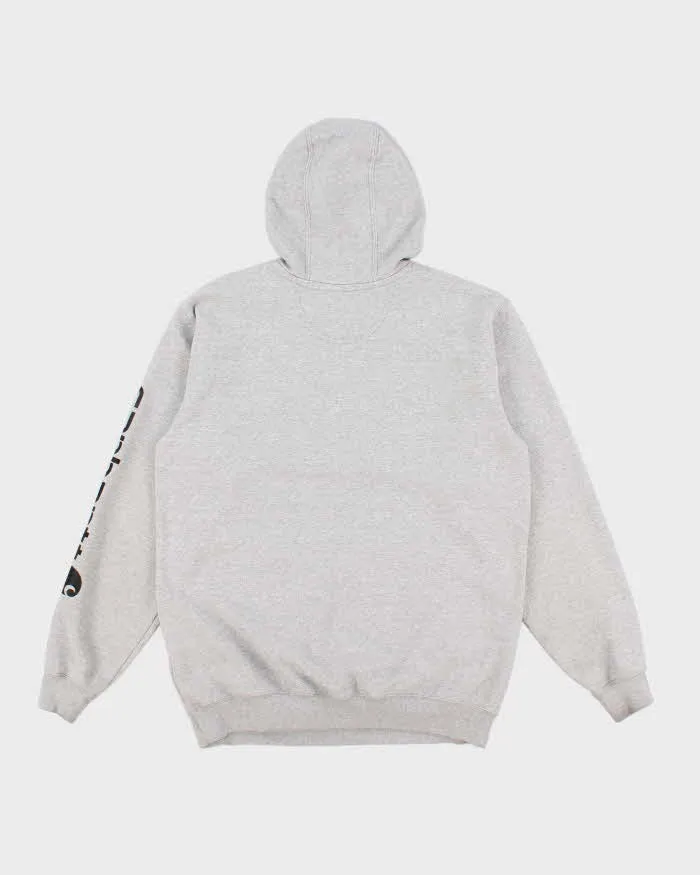 Carhartt Grey Loose Fit Hoodie - M sold by Rokit product image thumbnail 2
