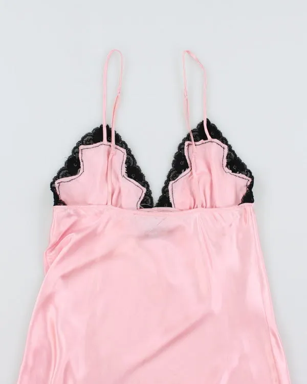 Y2k 00s La Senza Pink Slip Dress - S sold by Rokit product image thumbnail 4