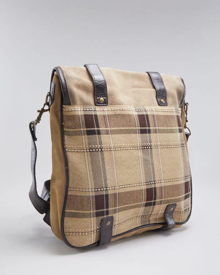 Vintage Unisex Brown Suede satchel sold by Rokit product image thumbnail 2